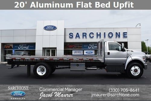 2024 Ford F-650SD w/20' Aluminum Flat Bed DRW