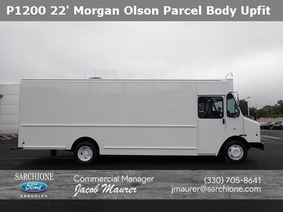2022 Ford F-59 Commercial w/P1200 22' Morgan Olson Parcel Body DRW